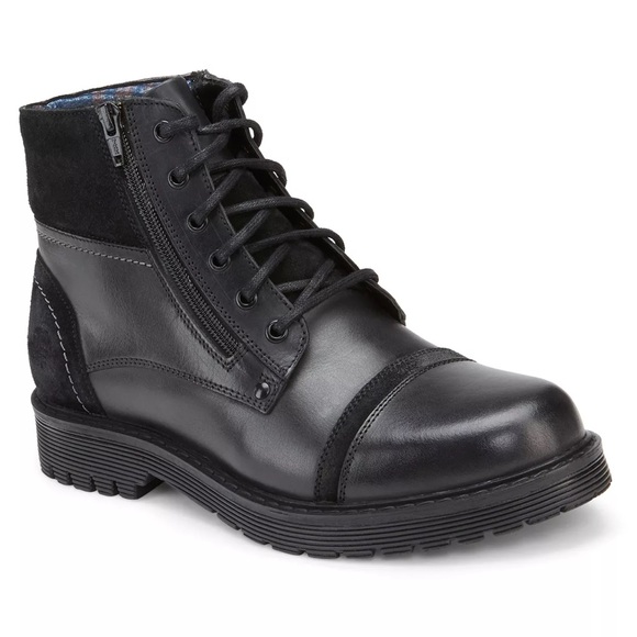 Reserved Footwear Men’s The Dartrey Black Leather & Suede Size 13 New main image 16